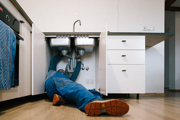 Professional Drain Cleaning technician working in Woodway, TX